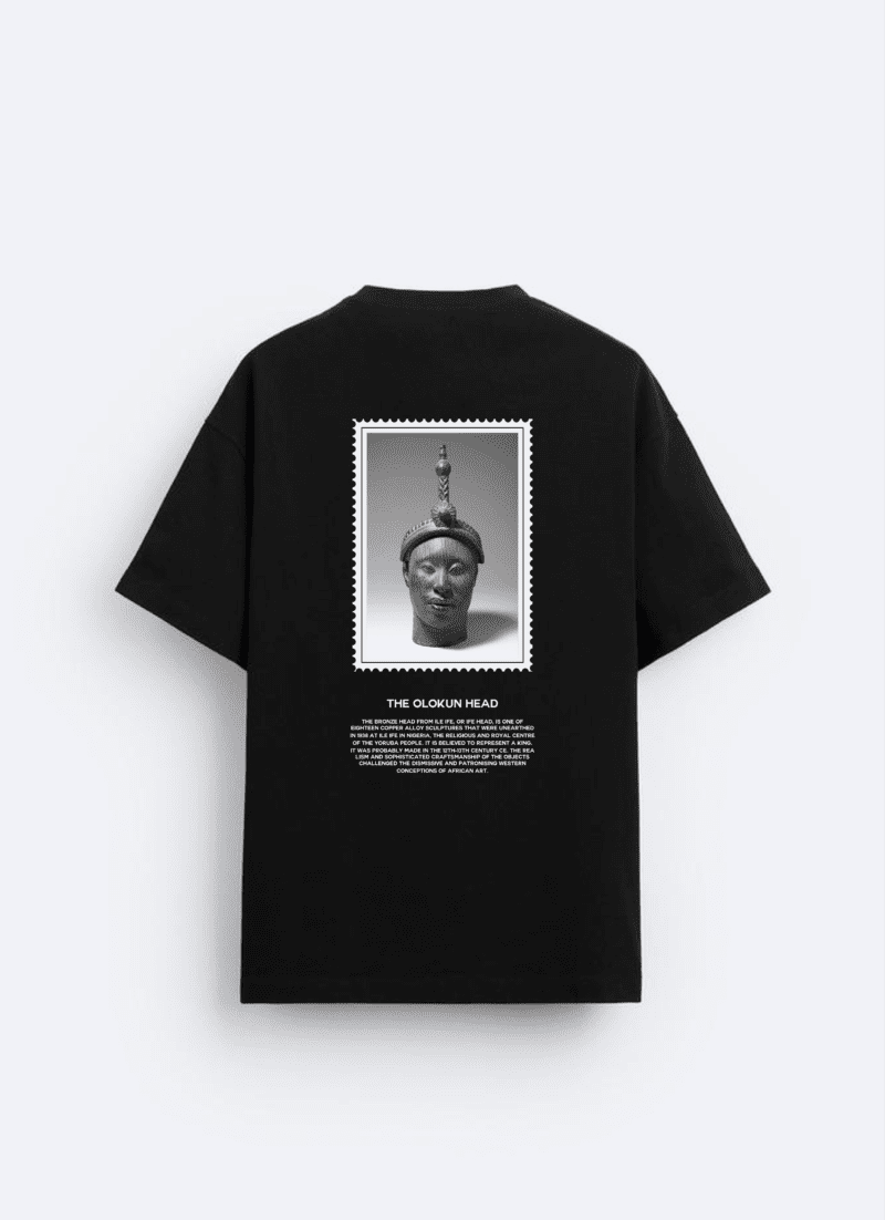 The Olokun Head Artifacts T-Shirt